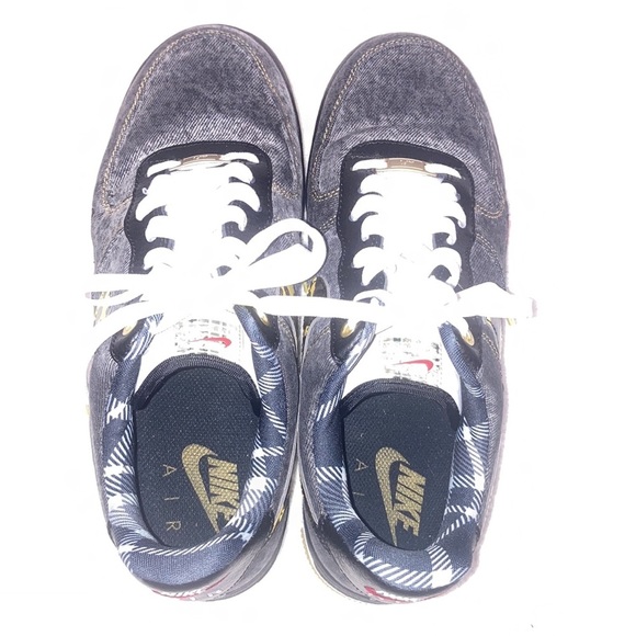 Nike Air Force 1 LV8(GS) DB1964 camo denim remix SIZE: 9 - Picture 4 of 9